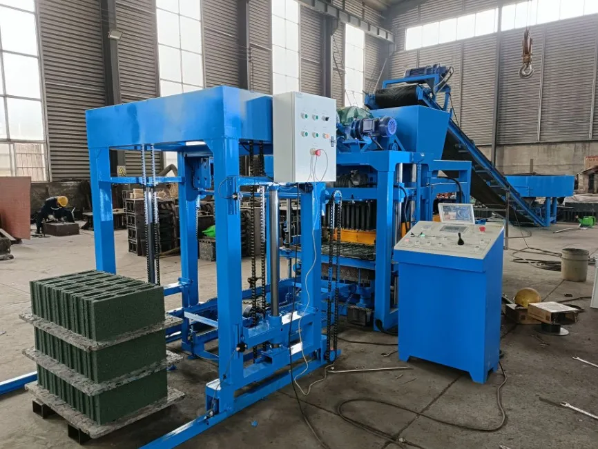 multi purpose hallow solid cement automatic concrete block making machine in oman