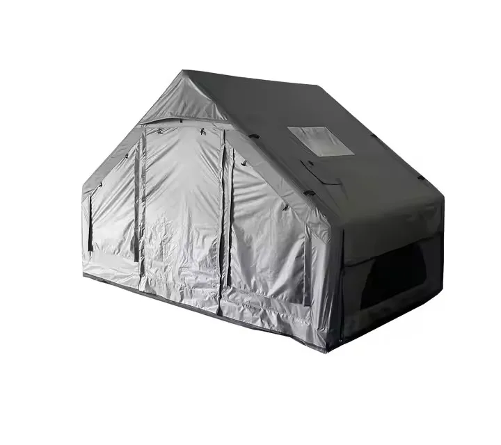 6-Square Pop up Outdoor Camping Tent Oxford Fabric One Bedroom Structure for Parties and Adventures