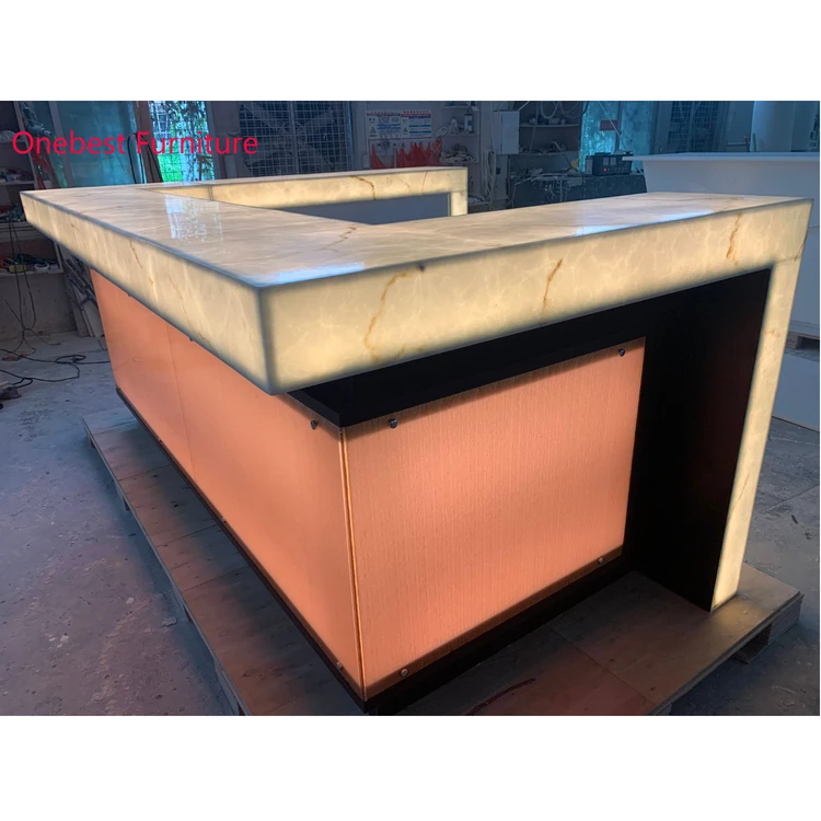 led bar counter