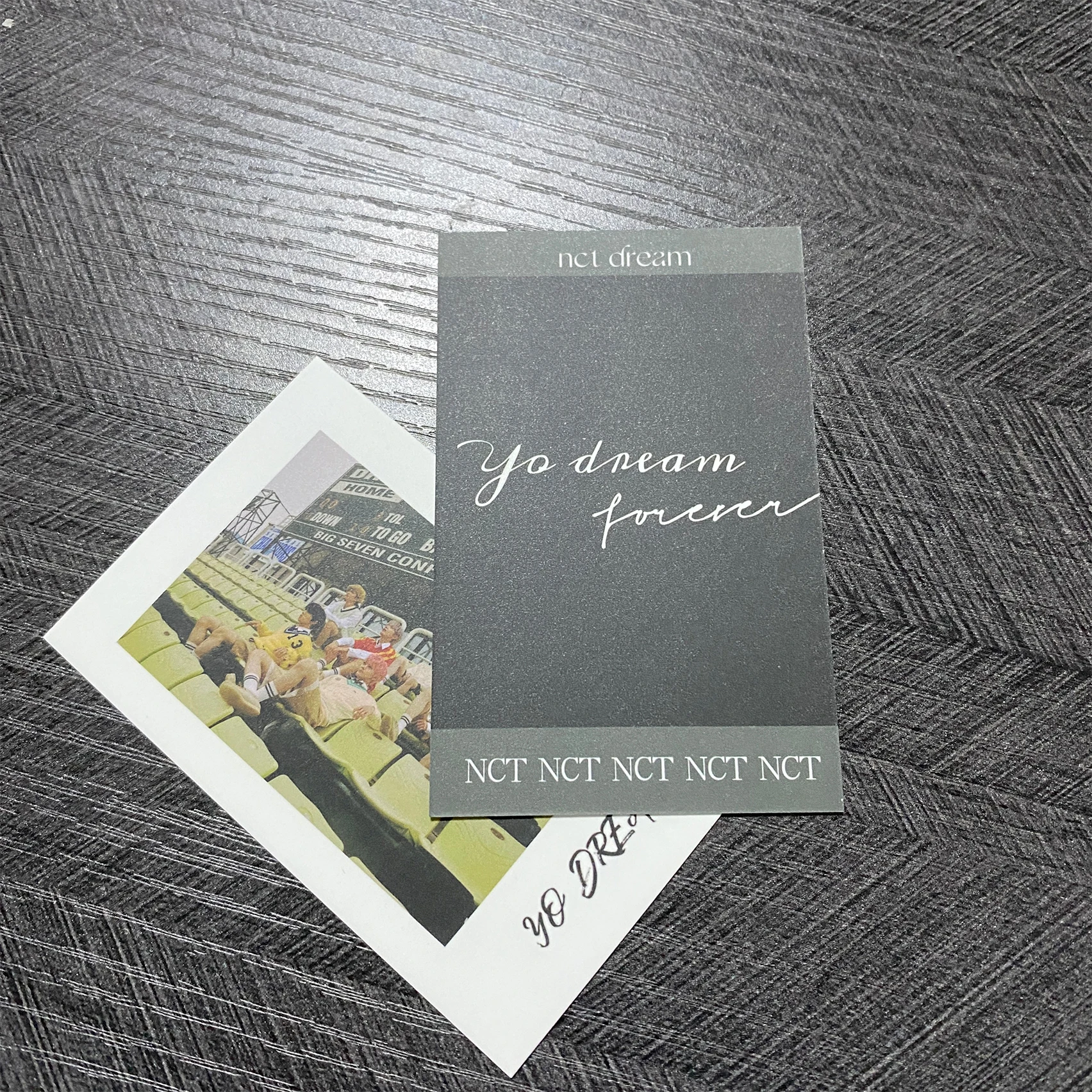 Custom design kpop idol Polaroid style double-sided printed photocards