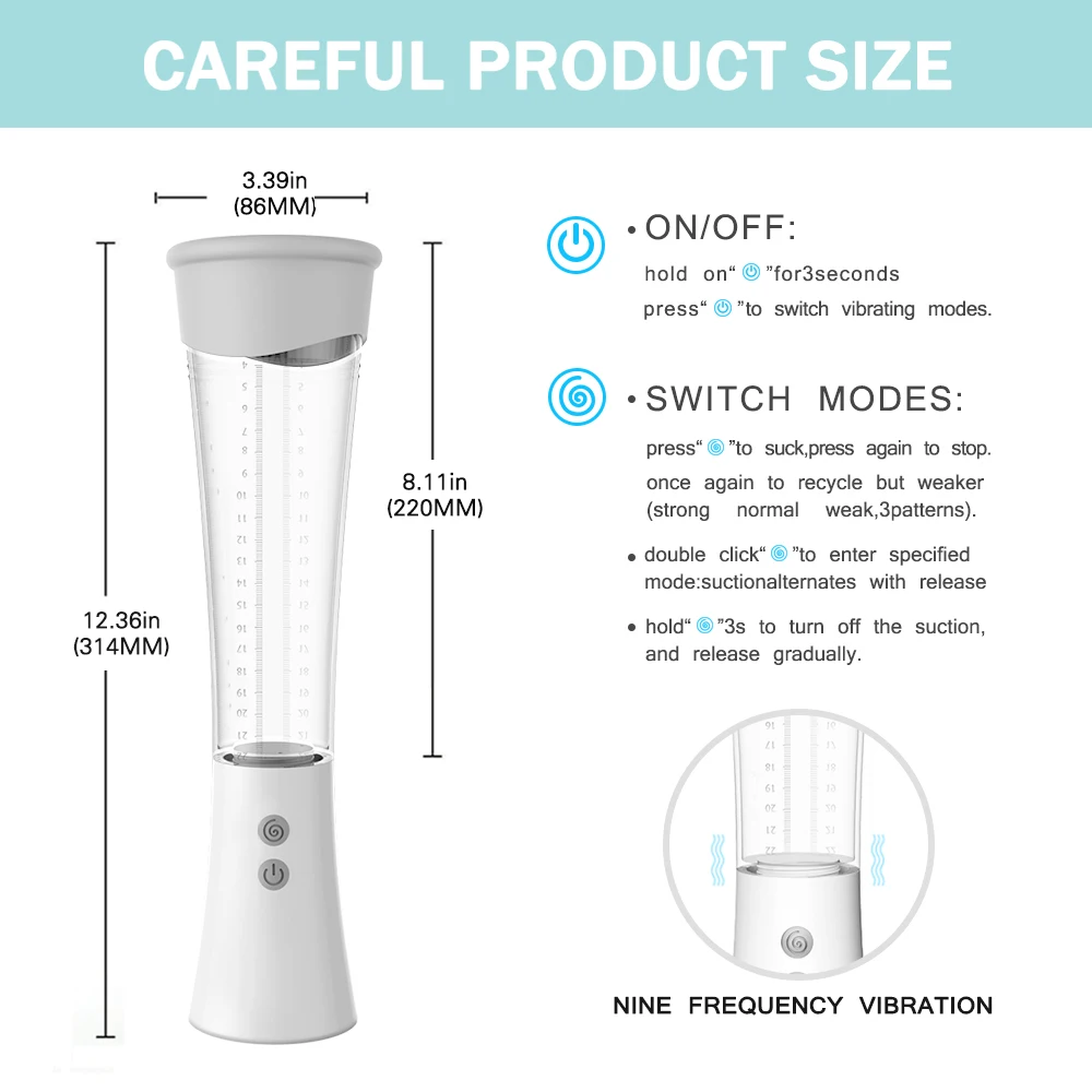 S-HANDE Best Seller Electric Penis Pump Enlargement Vacuun Rechargeable Male Sex Toy