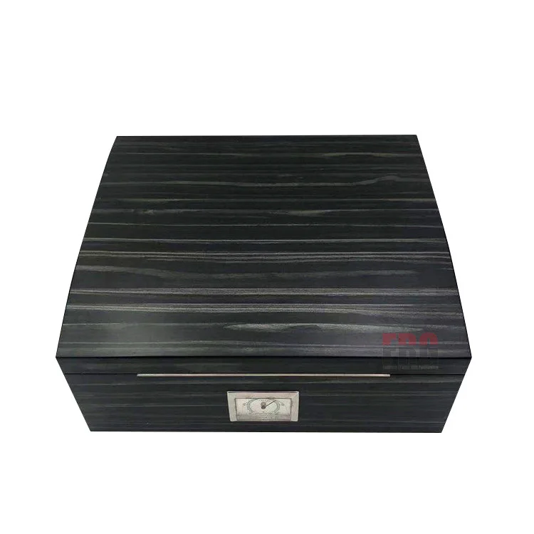 Factory Direct Sale Custom Empty Cigar Boxes Wholesale  Hold 25-50 cigars