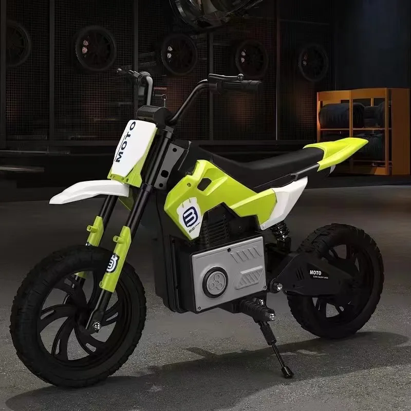 24v Battery 16km/h High Speed Motor Kids Electric Motorcycle Motorbikes For Children 7 To 13 Years With Pneumatic tires