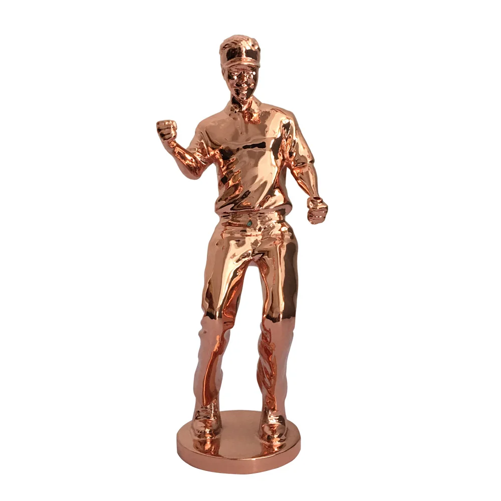 High Quality  Factory  Custom Man Actor  Dance Logo Custom Metal Trophy