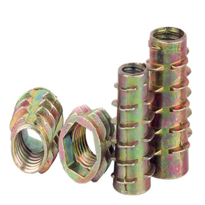 Furniture fastener hardware accessories Iron nut connector insert nut