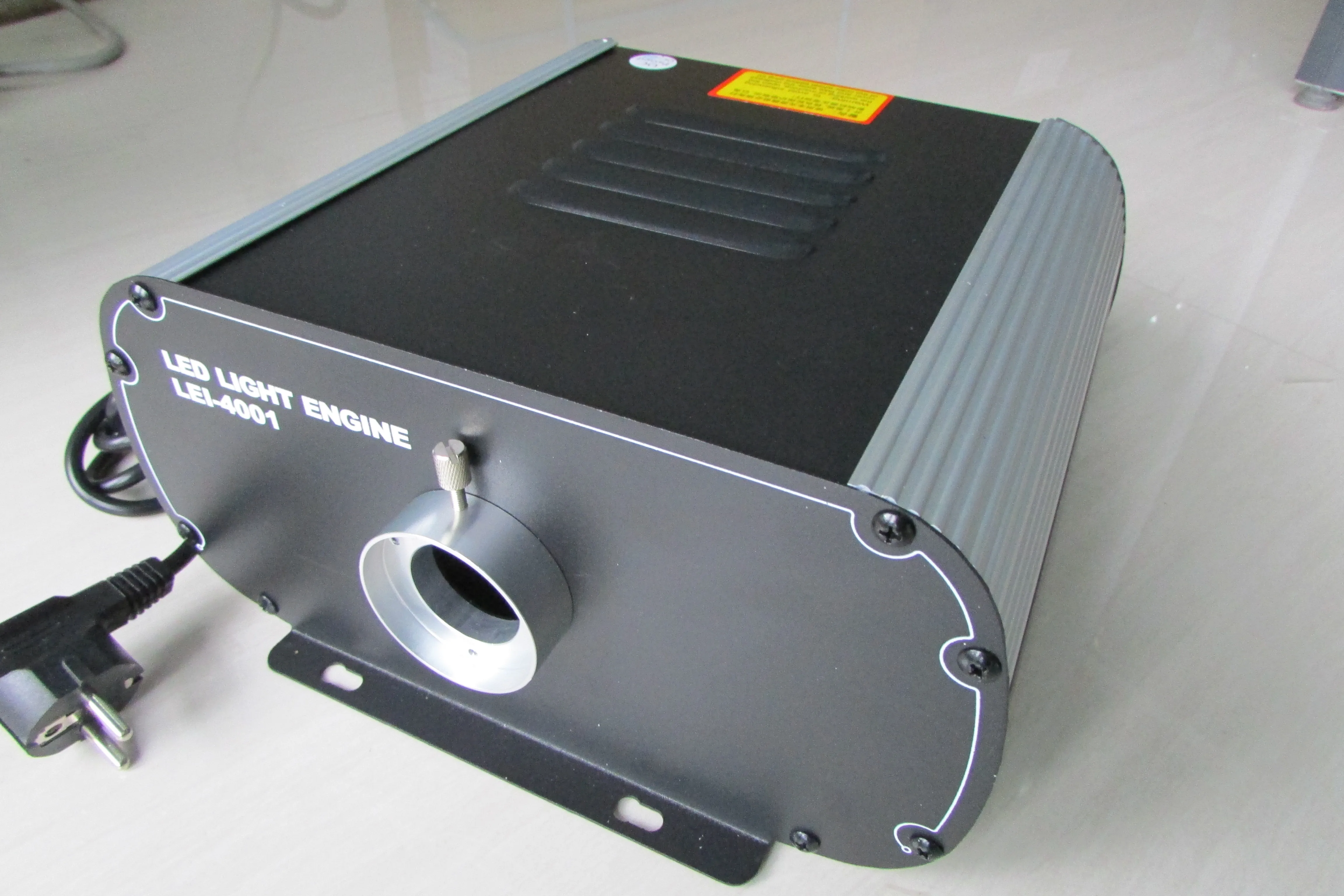 super power led fiber optic lighting with 6 colors wheel, DMX 40W led fiber optic projector