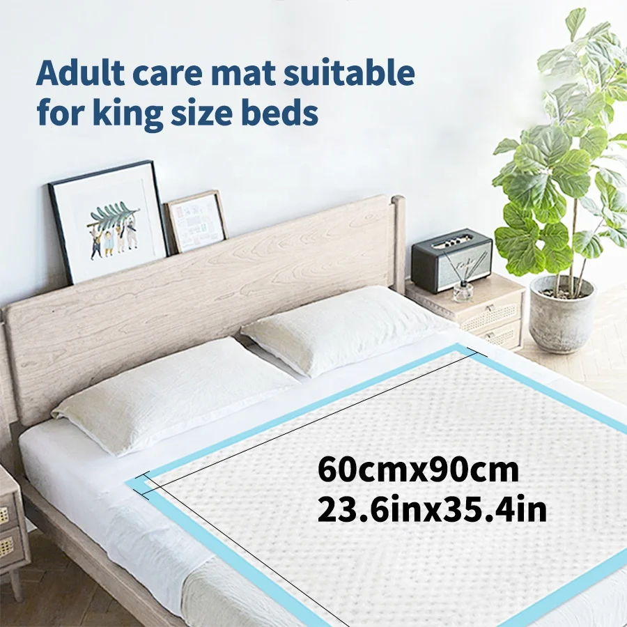 15pcs 1 Pack Disposable Nursing Pads 23x35 inches, Incontinence Pad, Elderly Nursing Pads/Baby Urinal Pads/Female Menstrual Pads