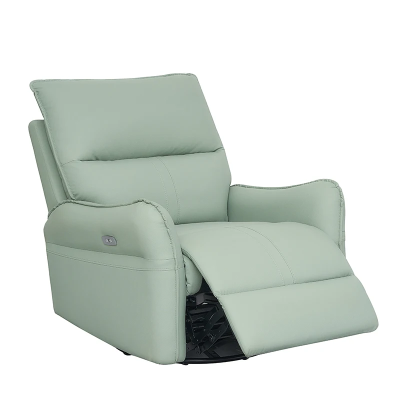Power swivel glider recliner