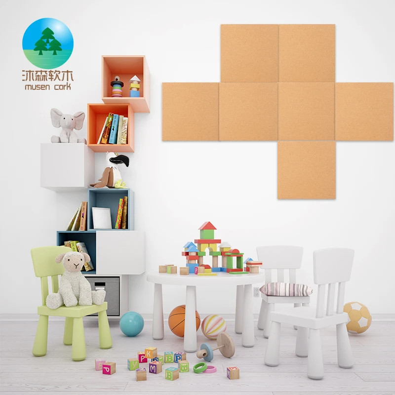 Wholesale Nature Color Imported Cork Roll High Quality Cork Sheet Rolls For Wall Or Floor