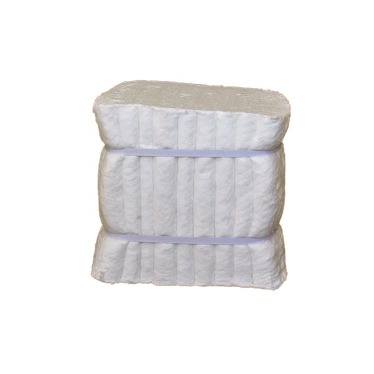 Fire resistant thermal insulation 150 mm ceramic fiber shaped modules