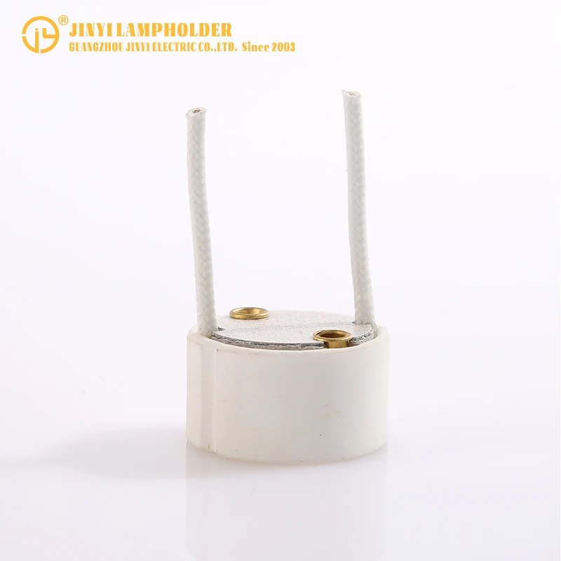 Gu10 lamp holder 250W 250V halogen sockets led profile halogen bulbs holder led light led mini spot light 1w