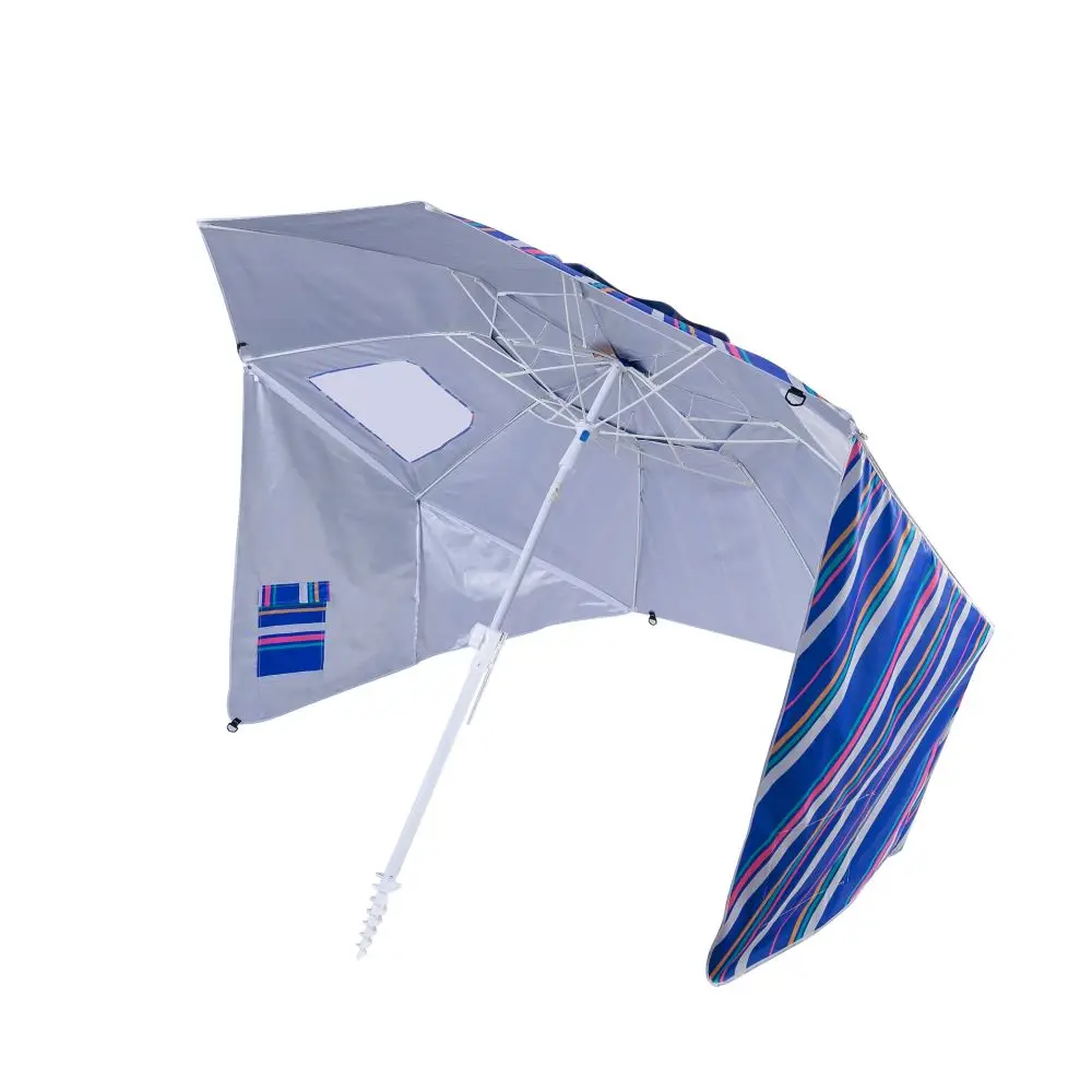 2022 Parasol Protection Ultraviolet-proor Adjustable Outdoor Parasol Sun Shade With Tilting Tilt Fishing Beach Patio Umbrella