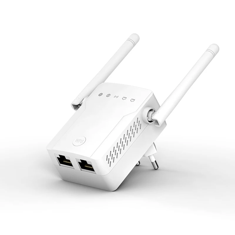 EDUP repeater boster 300mbps  Dual RJ45 Port Wifi Range Extender Repetidor Wifi Repeater Booster
