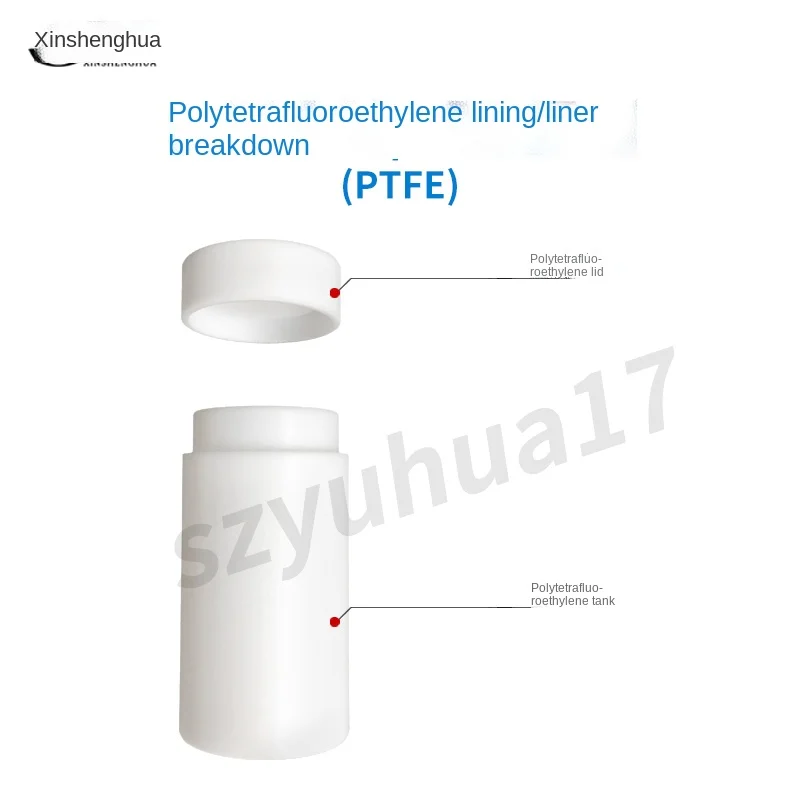 25ML Stainless Steel High Temperature Chemical Reactor Hydrothermal Synthesis Autoclave Reaction Kettle