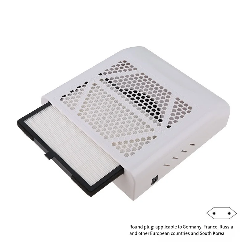 professional ABS plastic and paper material 80W nail dust collector