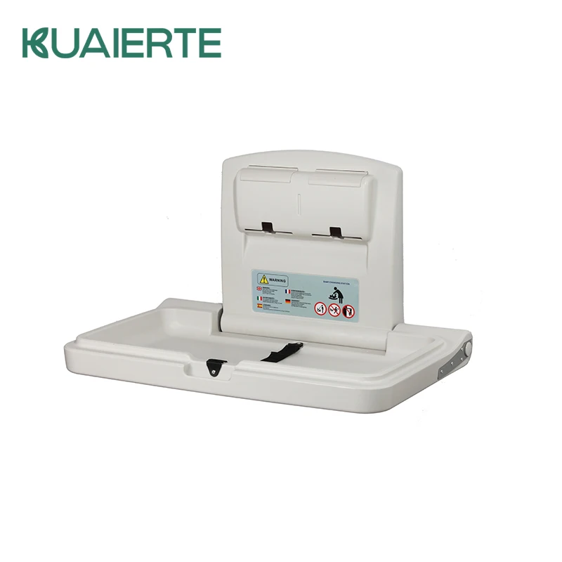 Good Quality Plastic Public Restroom Baby Changing Station Table For Public Restroom
