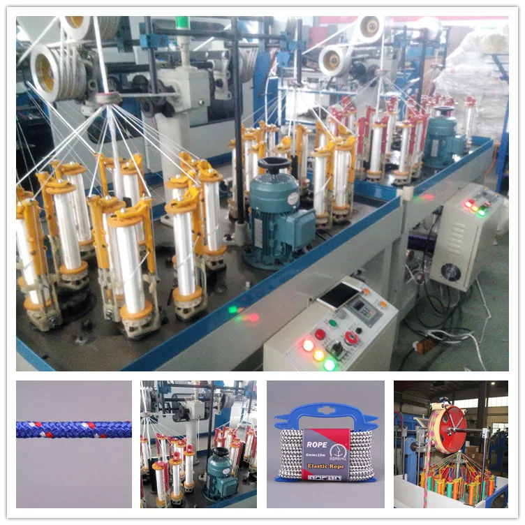 ROPENET low price good quality Polypropylene rope braiding machine with best quality and price