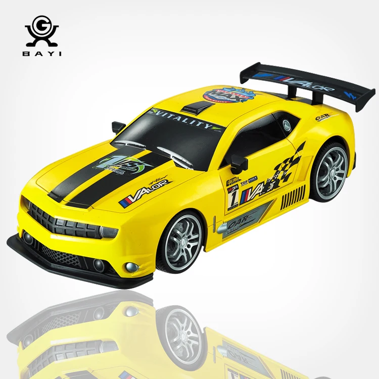 New radio control red yellow car kids toys high speed rc racing car for sale