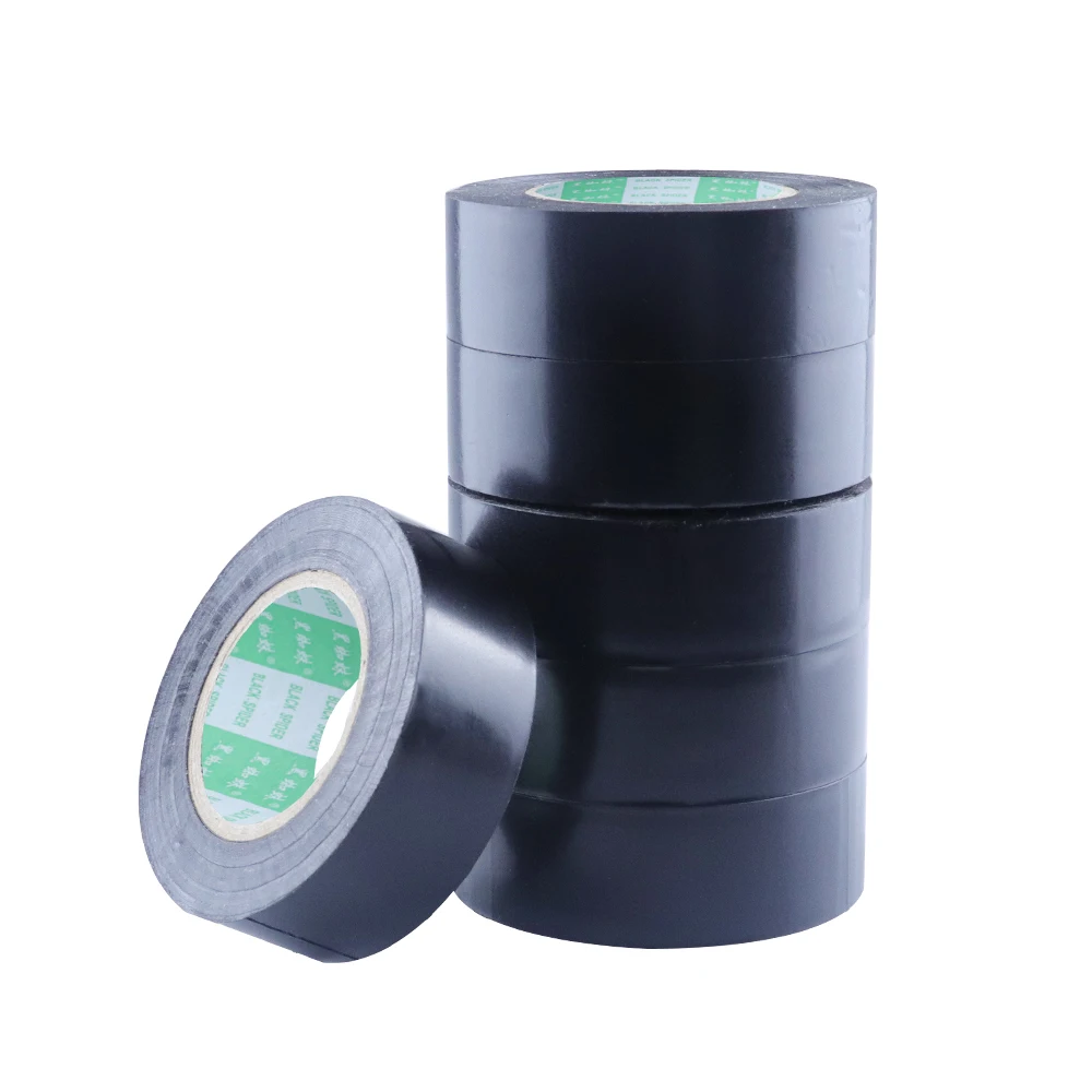 Black Pvc tape Insulating Adhesive Black electrical tape