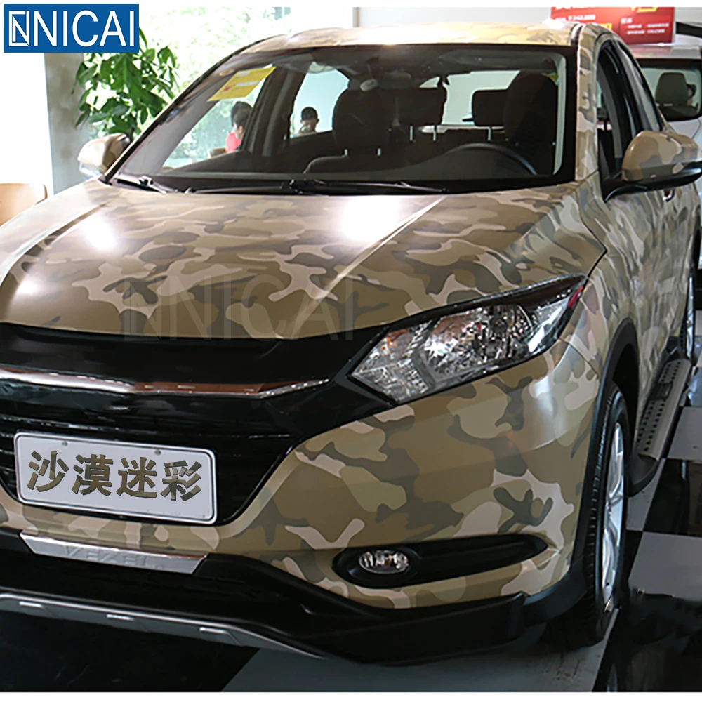 New Style Camouflage Army Green Vehicle Matte Military Green Vinyl Car Wrap