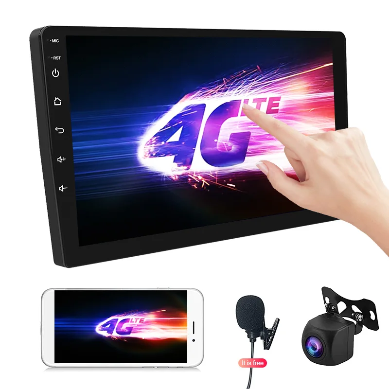 High Quality 10 inch car android multifunctional system Touch Screen Player Gps Navigation Android 10.0 car dvd player radio