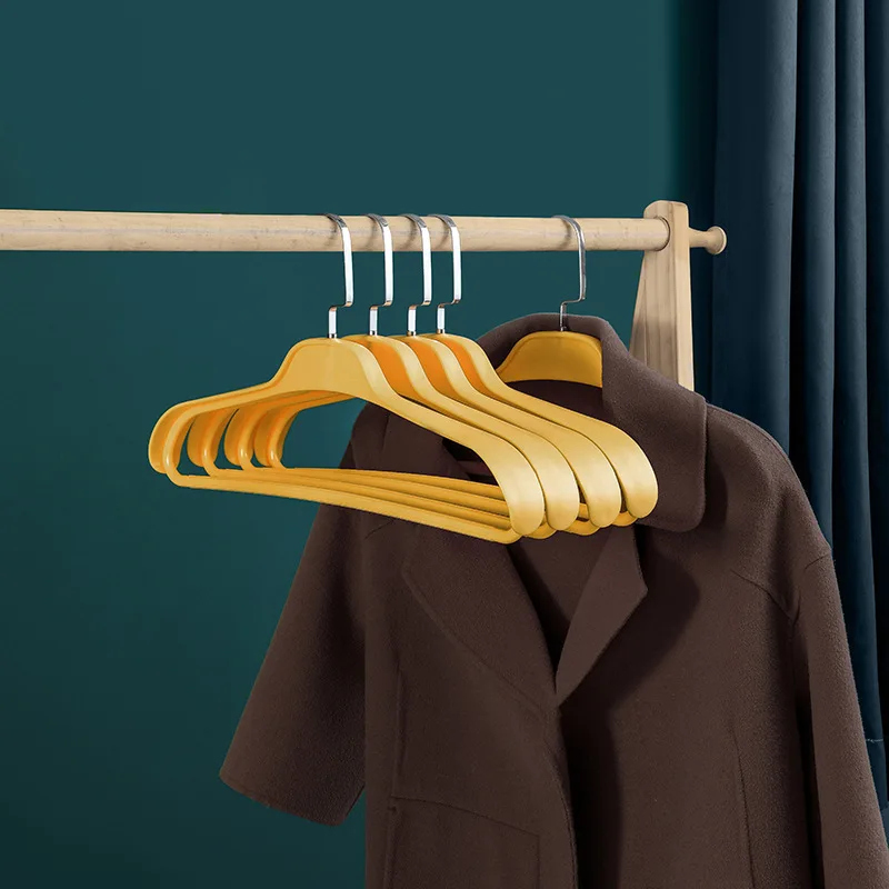 Online Top Seller Lightweight Space Saving Durable Clothes Hangers Laundry Hangers White ABS Plastic Hangers