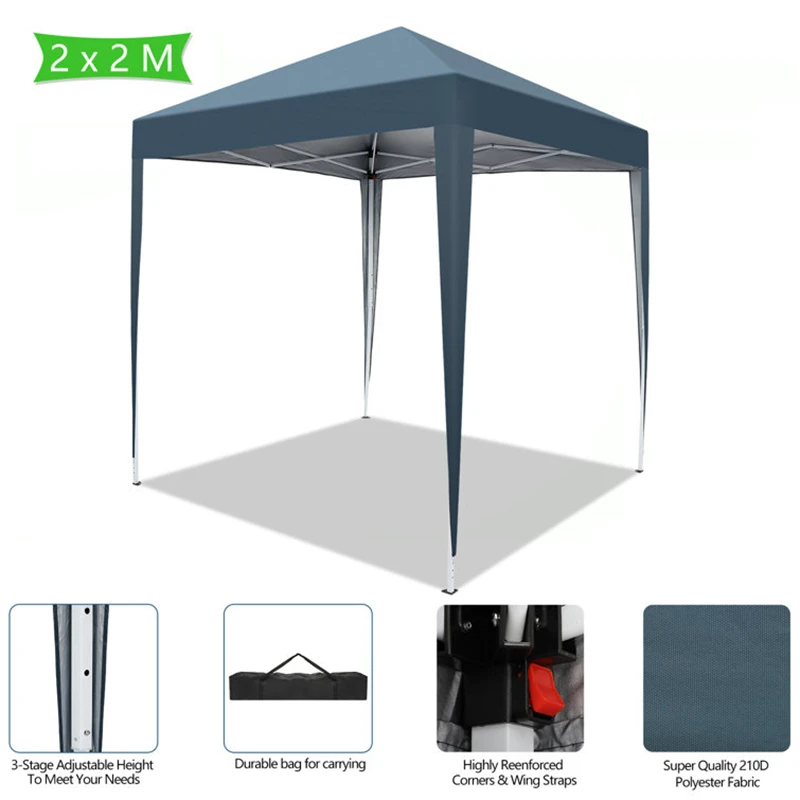 carpa de jardin Outdoor Waterproof Folding  10x10 ft Pop Up Canvas  Garden Gazebo canopy Tent