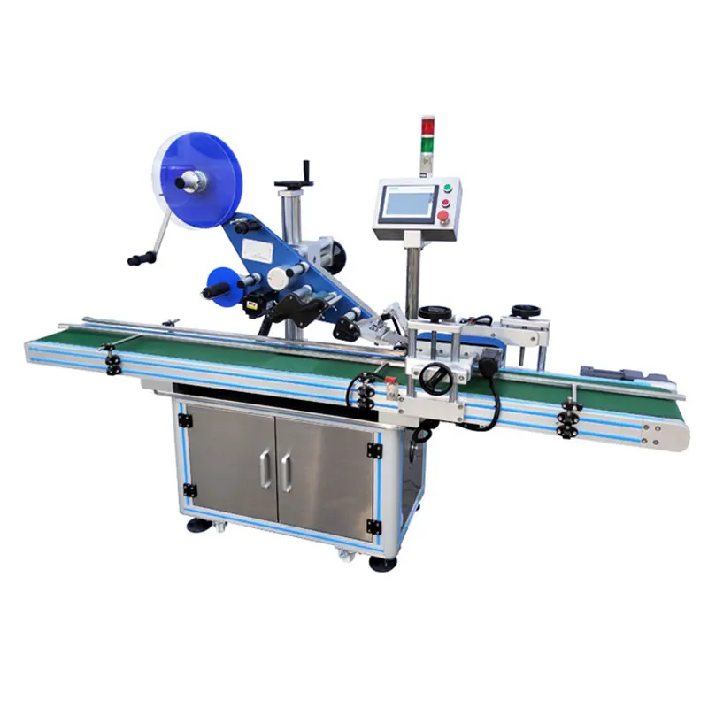 Factory Mineral Water Plastic Round Bottle Labeling Machine For Round Bottles Sticker Label Packing Machine