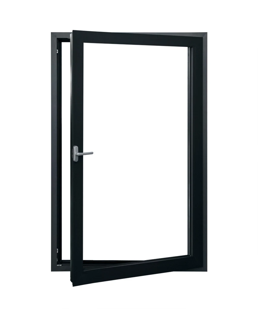New design PU fiberglass composite thermal insulation swing door for office most efficient window Side hung door