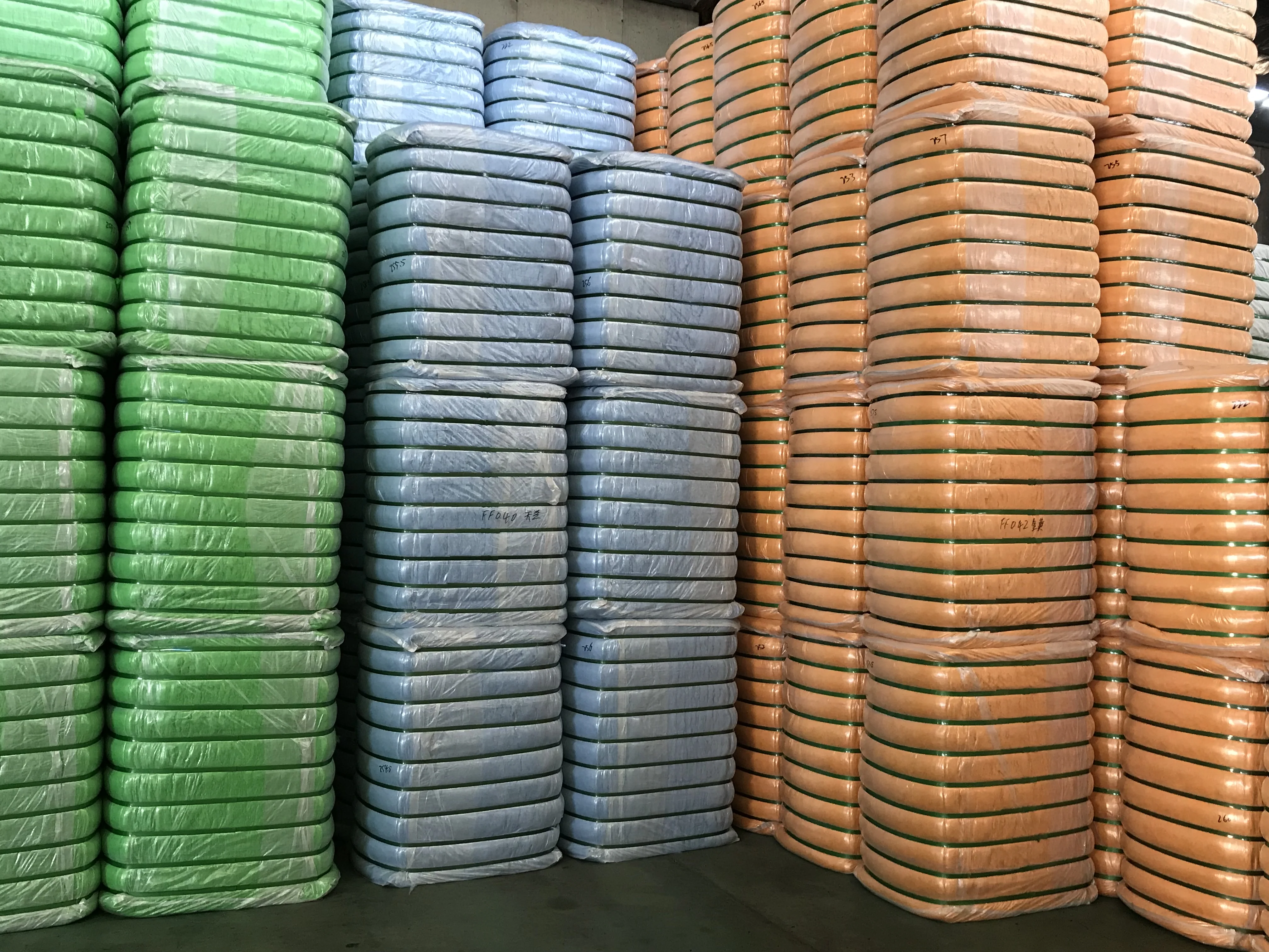 regenerated polyester staple fiber wastes recycling