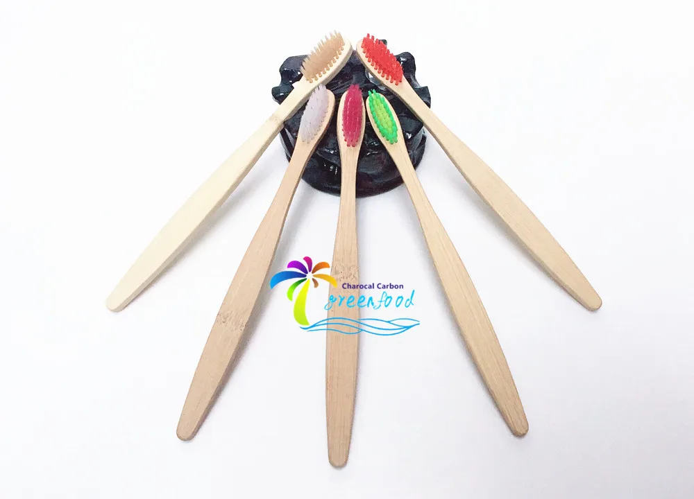 Eco Friendly Dropshippers Bamboo Tooth Brush Wooden Tooth Brush Bamboo Toothbrush