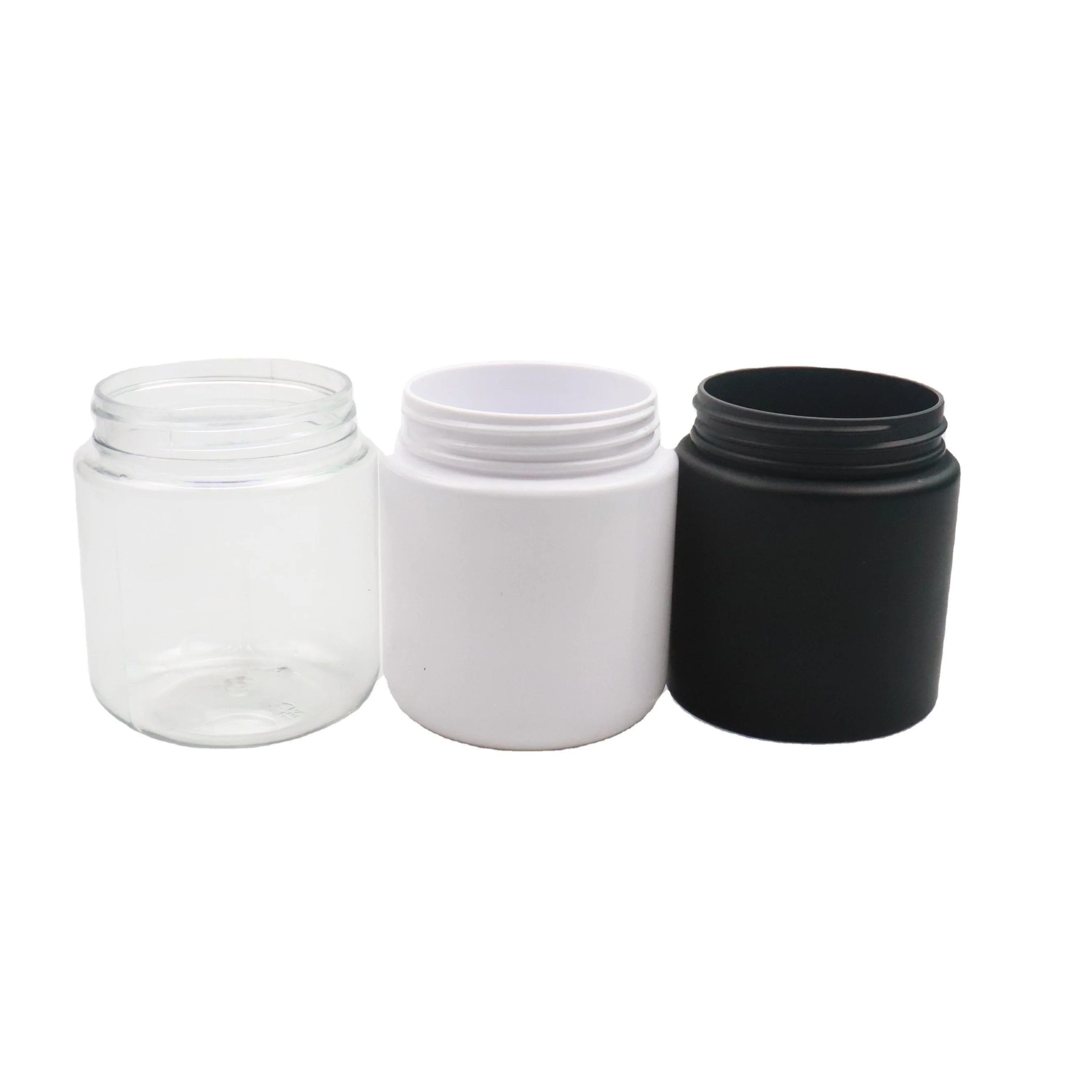 Diameter 70mm Wholesale Customize Various Specifications 10oz Child Resistant Plastic Capsule Jars Candy Jar