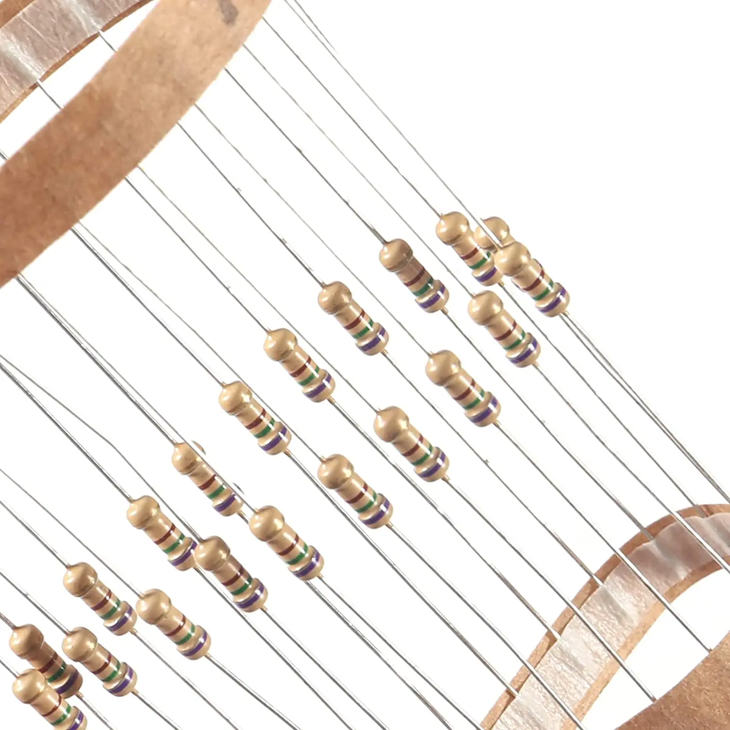 Resistors Red Red Black Gray Brown 1/8W 1/4W 1/2W 1W 0.125W 0.25W Carbon Variable Resistor Resistance 100 Ohm Resistor