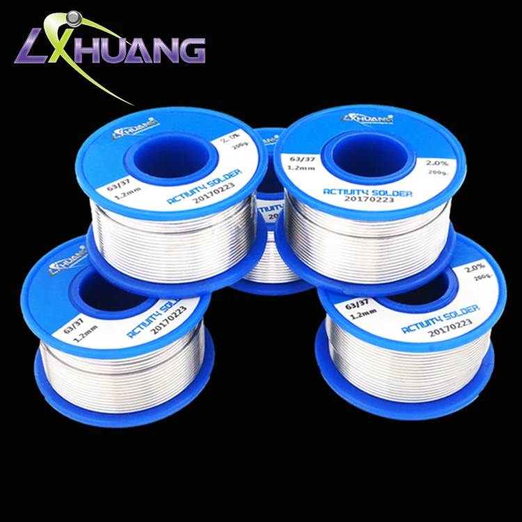 guangzhou manufacturer sale high quality super solder wire roll soldering tin lead solder wire with 2% flux cored welding wires