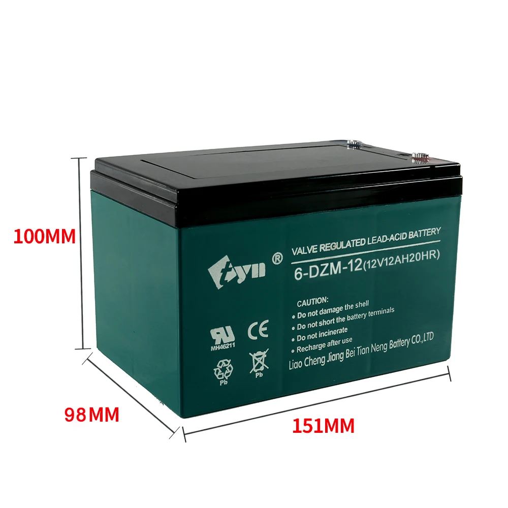 The  price of 6-DZM-12 or  Lead acid battery 12v12AH.