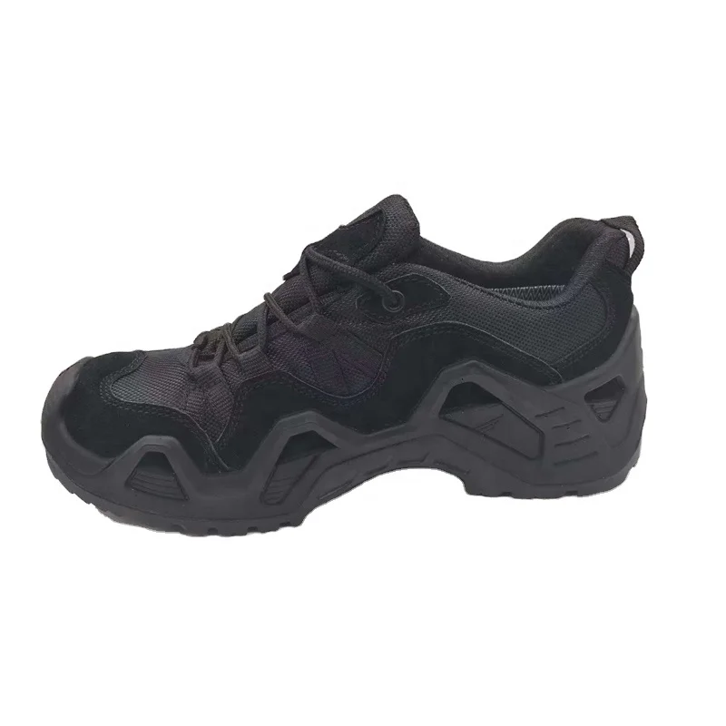 Footwear manufacture outdoor boots for military , hiking shoes boots fashion army military boots ankle height