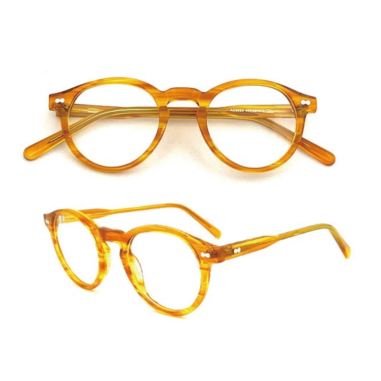 European and American Fashion Handmade Acetate Glasses Frames Myopia Optical Frame for Men Women
