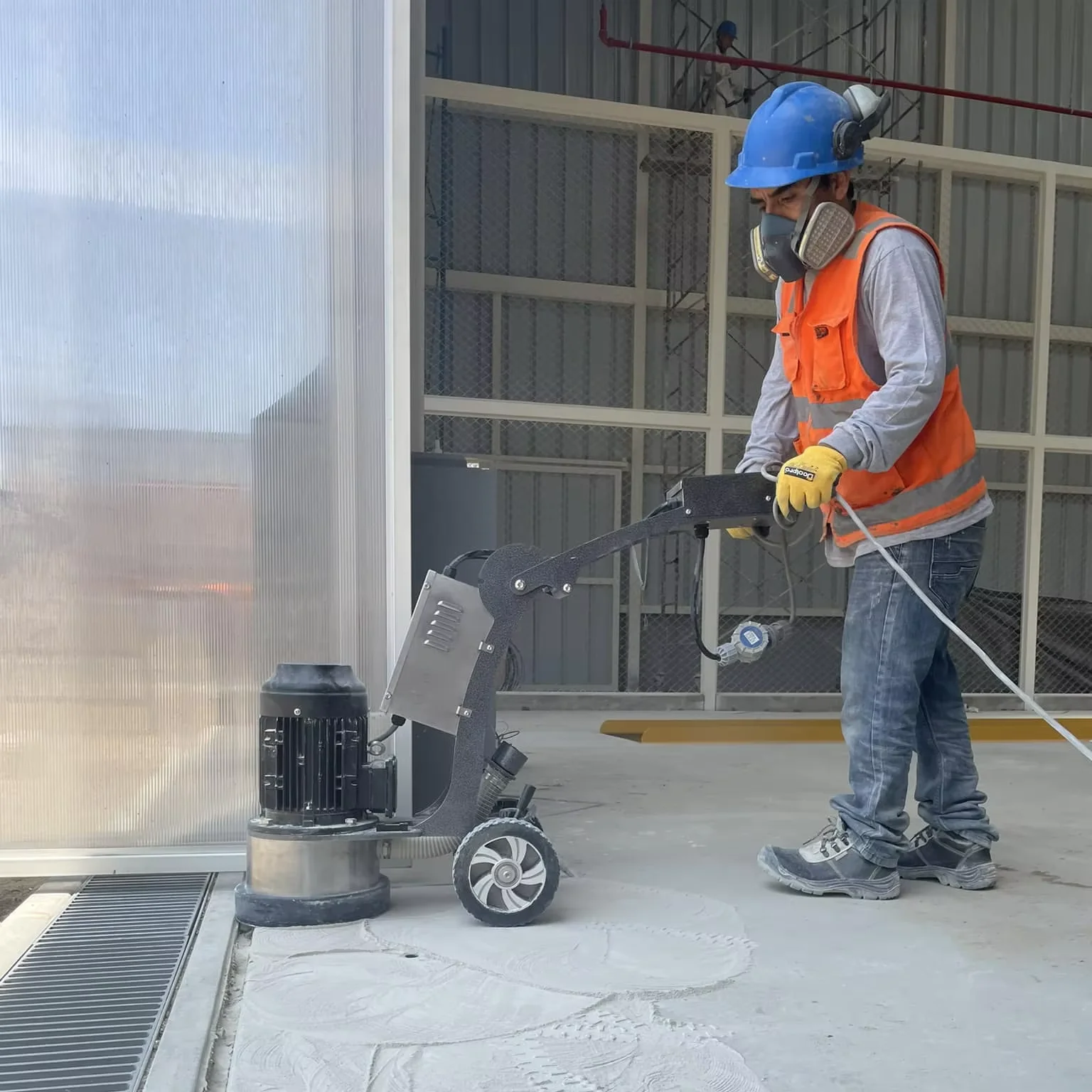 250mm Multifunctional 10inch 110V 120V 220V 4HP Single Phase Concrete Edge Grinder Corner Floor Grinding Machine