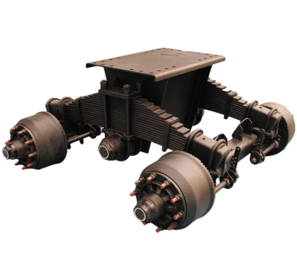 China Factory Wholesale 24T 28T 32T Trailer Bogie Suspension semi truck parts  for bpw axles