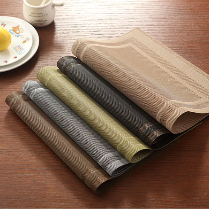 
Useful dining PVC placemat easy cleaned placemat 
