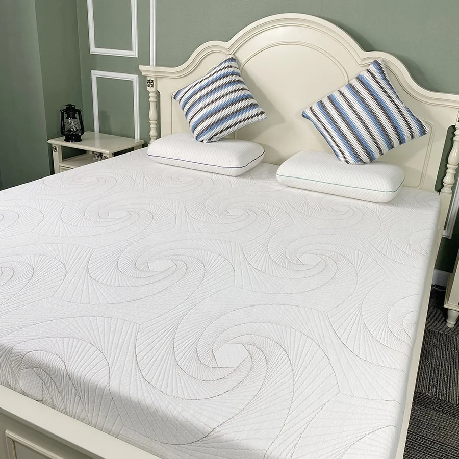High Quality Popular Design Polyester Jacquard Knitted Fabric for Mattress Pad Mattress Protector