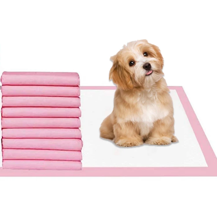 Hot sale custom thick color dog pee training pad