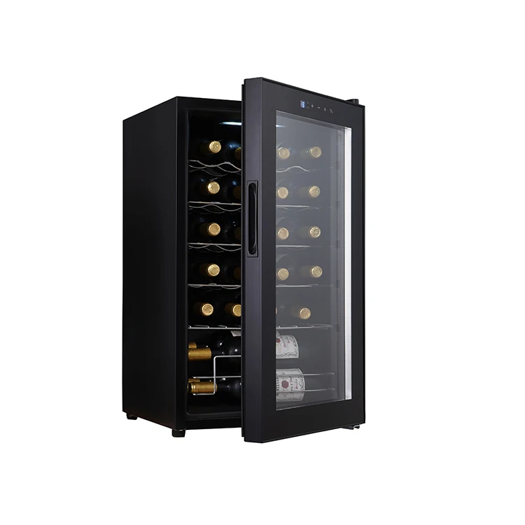 70L Wine Cooler Adjustable Temperature Wine Refrigerator For Household Use