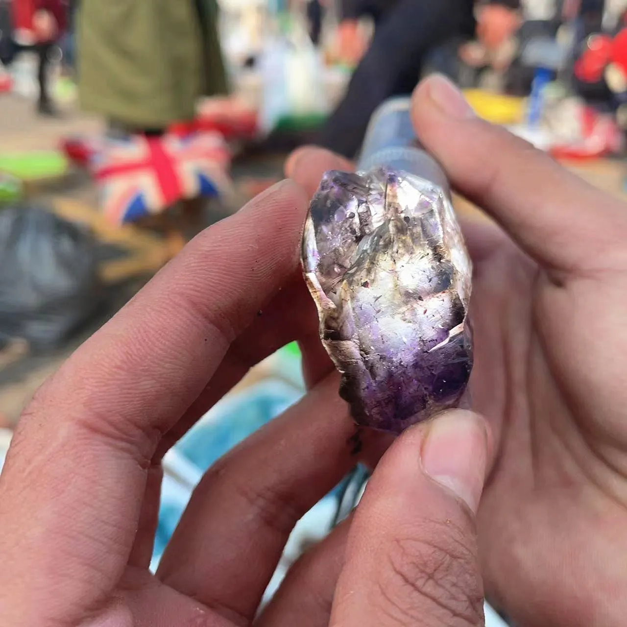 Wholesale Natural Raw Crystal Super 7 Seven Crystal Points super seven crystal Backbone