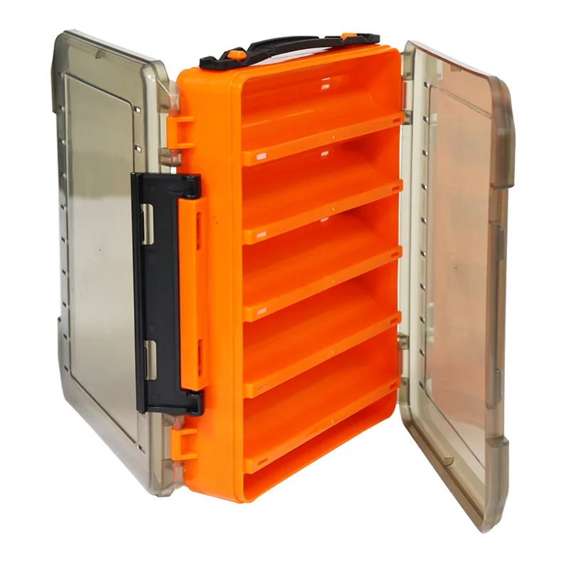 Hot Sale Multi model ABS plastic double-sided lure multifunctional bait fishing tackle tool box