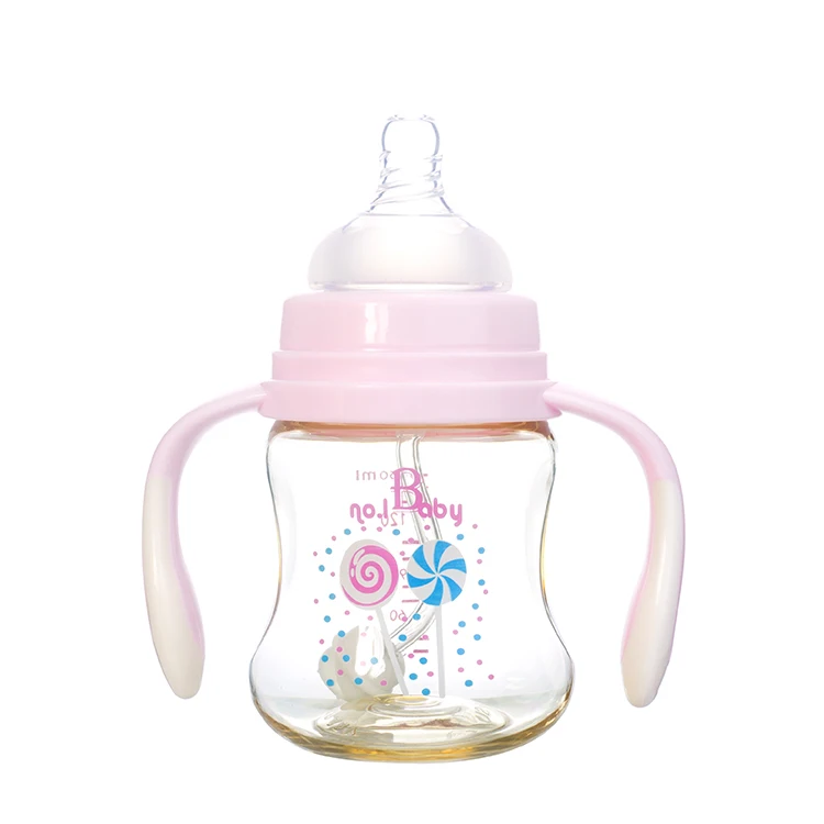 150Ml 5Oz 8Oz Classic Toddler Training Drinking Wide Neck Feeding Ppsu Feeder Manufacturer Infant Ppsu Baby Milk Bottles