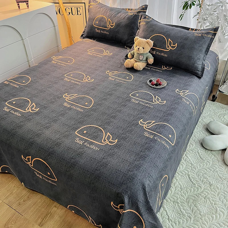 Оптовая продажа стираемые хлопковые листы с принтом Sabanas De Algodon Para Cama для всех