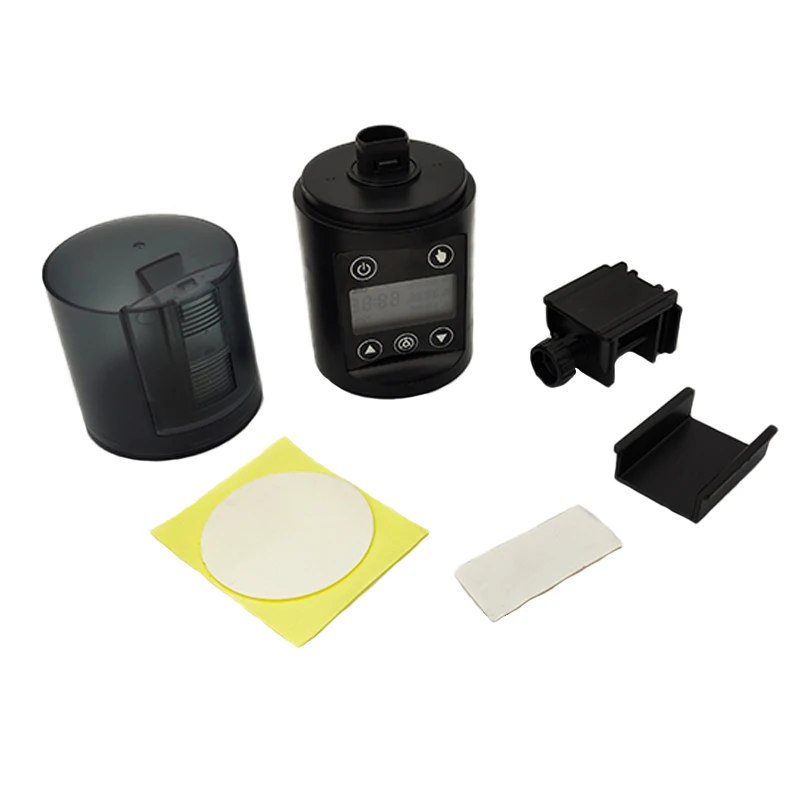 New Design Top Large Screen Dry Battery Automatic Fish Feeder