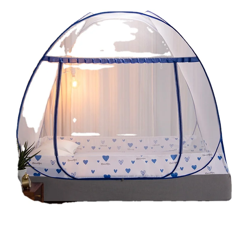 
Folding Mosquito Net Canopy With Bracket Bed Tent for Adult Girls Room Decoration Tent Bed Curtain With Frame Home Bedroom Decor 