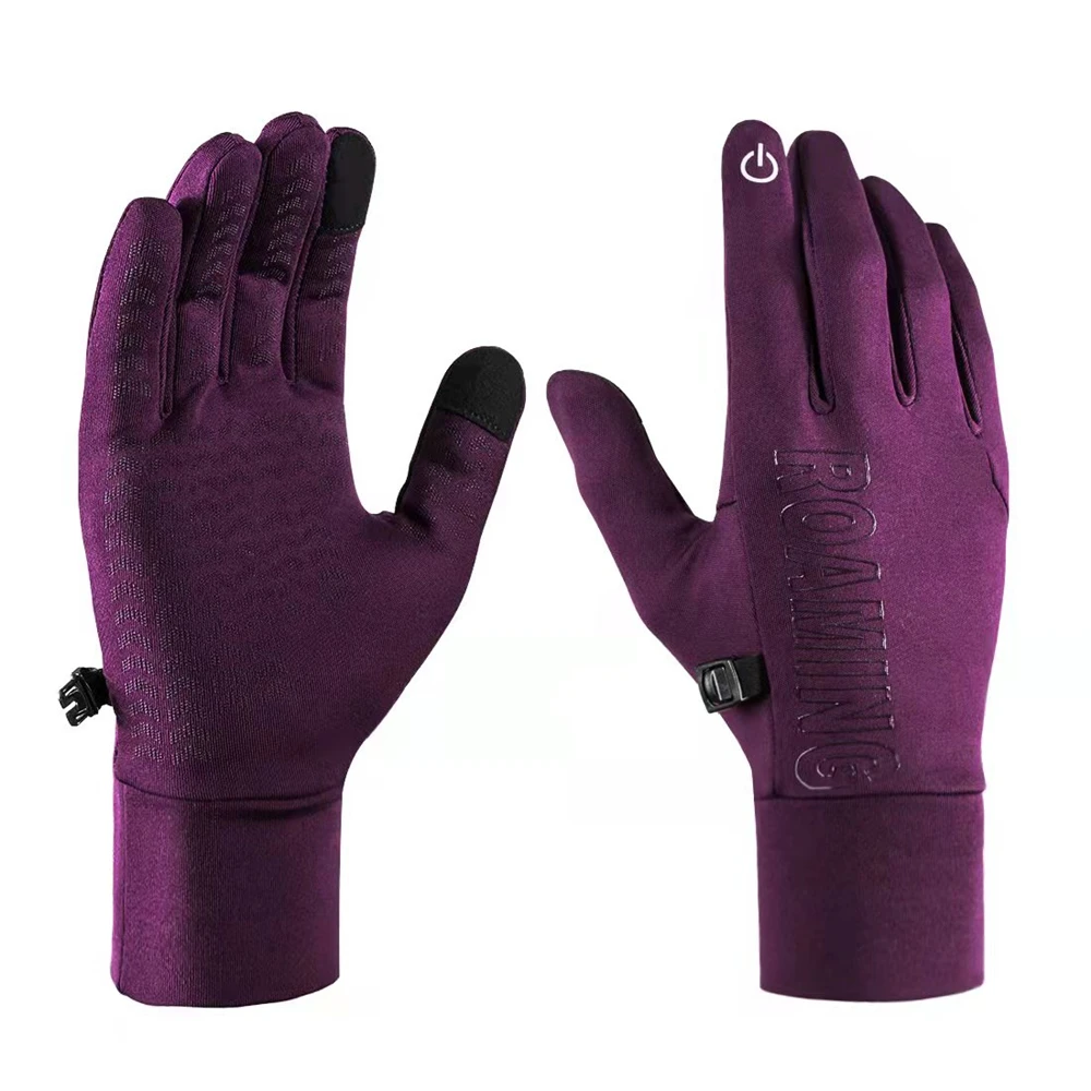 Wholesale Factory Price Men Women  Winter Custom Touch Screen Running Gloves